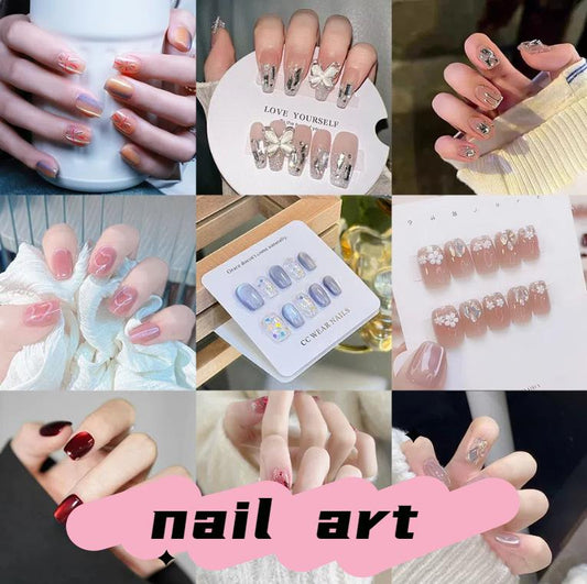 Nail art press-on nail lucky bag - Open in Live